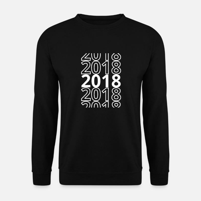 2018 2018 2018 - Unisex Sweatshirt - black