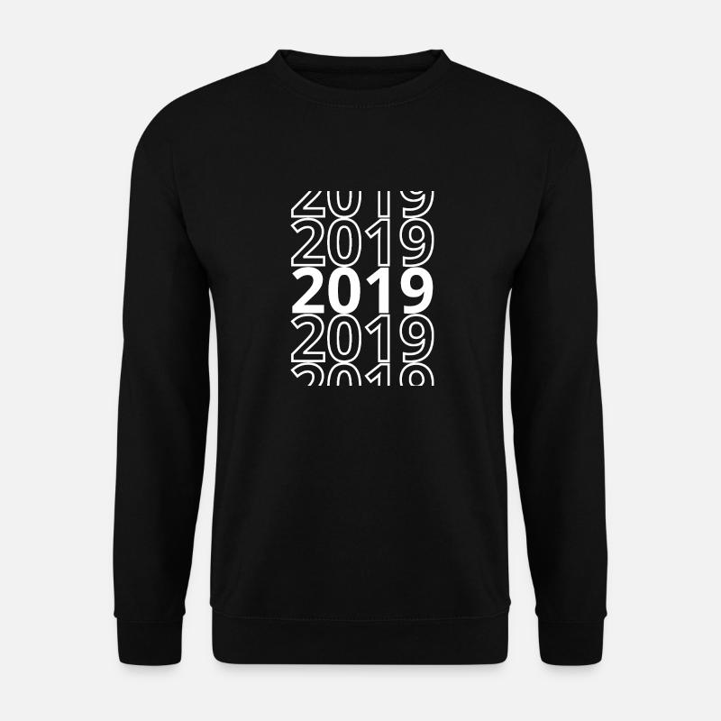 2019 2019 2019 - Unisex Sweatshirt - black