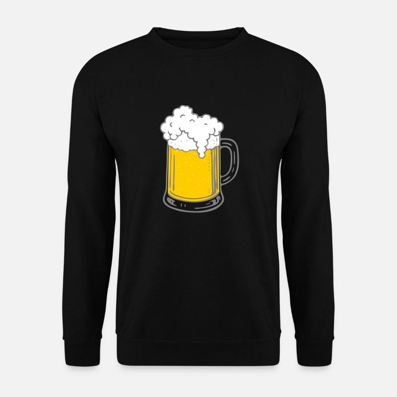 Bier - Unisex Pullover - Schwarz