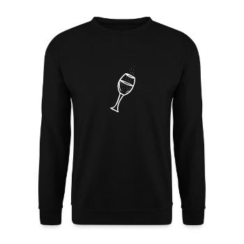 Coupe de - Sweat-shirt Unisexe - noir - Devant - Alina (178cm) & Michal (187cm)