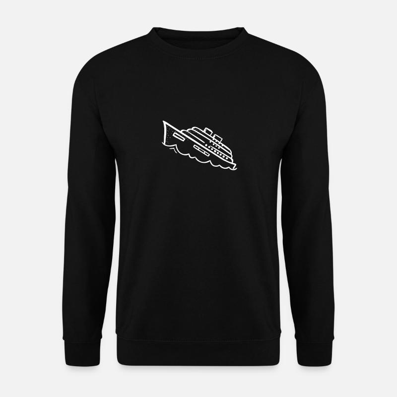 Sinkendes Kreuzfahrtschiff - Unisex Pullover - Schwarz