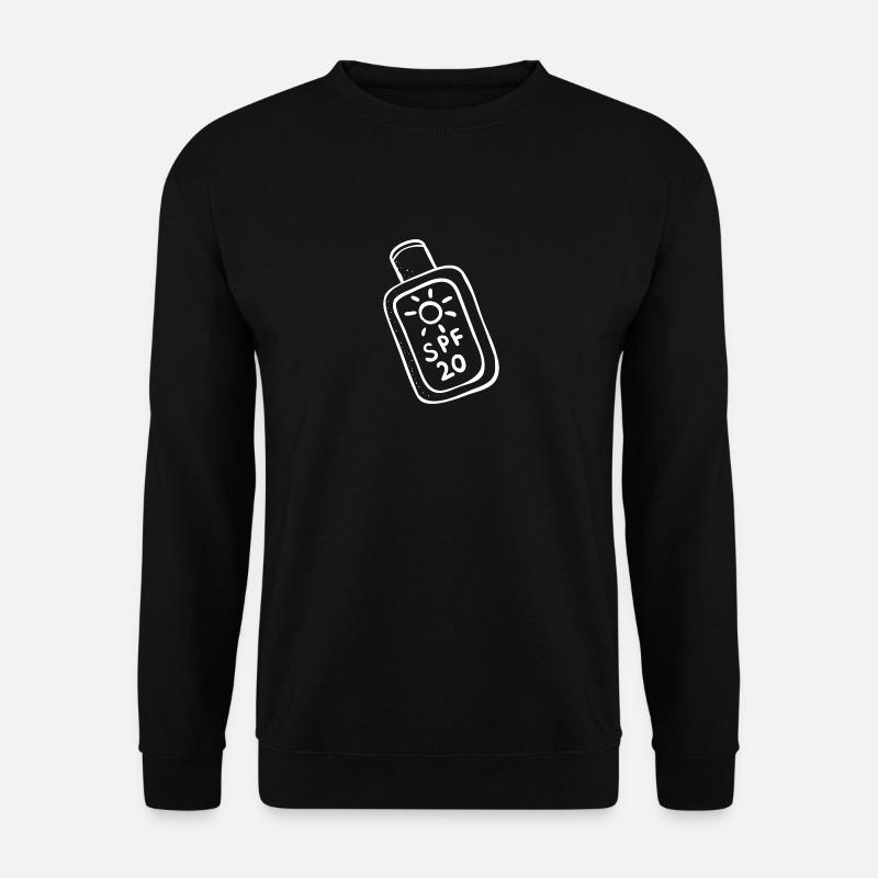 Sonnencreme - Unisex Pullover - Schwarz