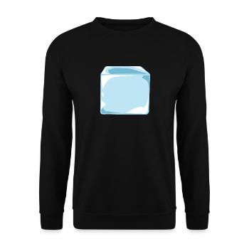 Glaces - Sweat-shirt Unisexe - noir - Devant - Alina (178cm) & Michal (187cm)