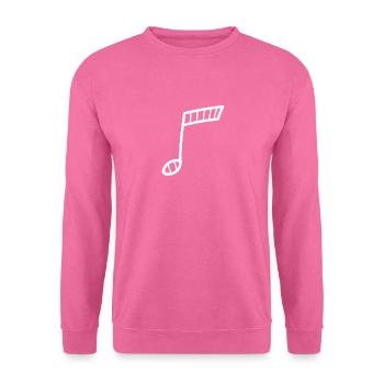 Note de musique Musicien Musicien Music School club - Sweat-shirt Unisexe - rose - Devant