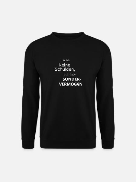 Sondervermögen - Unisex Pullover - Schwarz