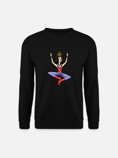 Princess Yogi - Unisex Sweatshirt - black
