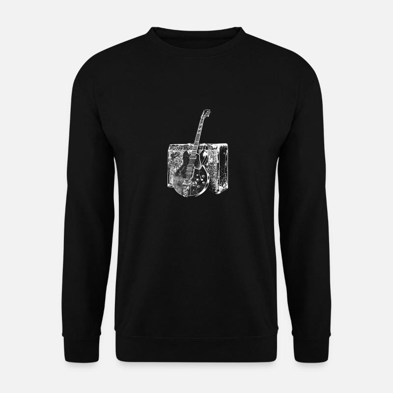 Legendärer E-Blues-Gitarrist und Amp-Musiker - Unisex Pullover - Schwarz