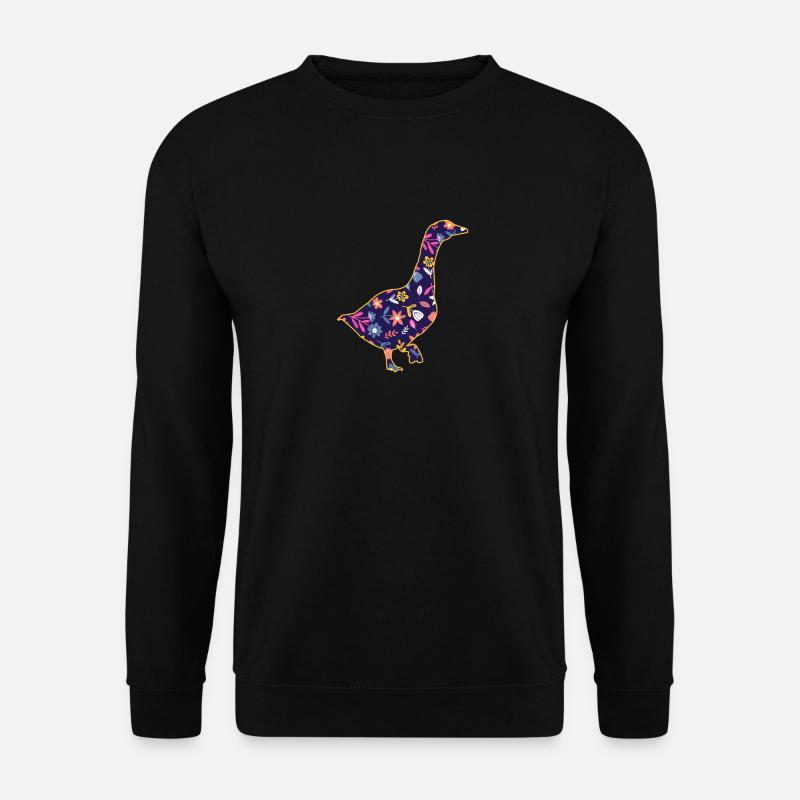 Gans - Unisex Pullover - Schwarz