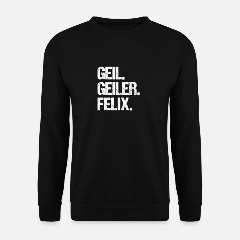 Felix - Unisex Pullover - Schwarz