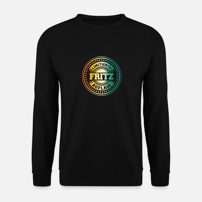 Fritz - Unisex Pullover - Schwarz