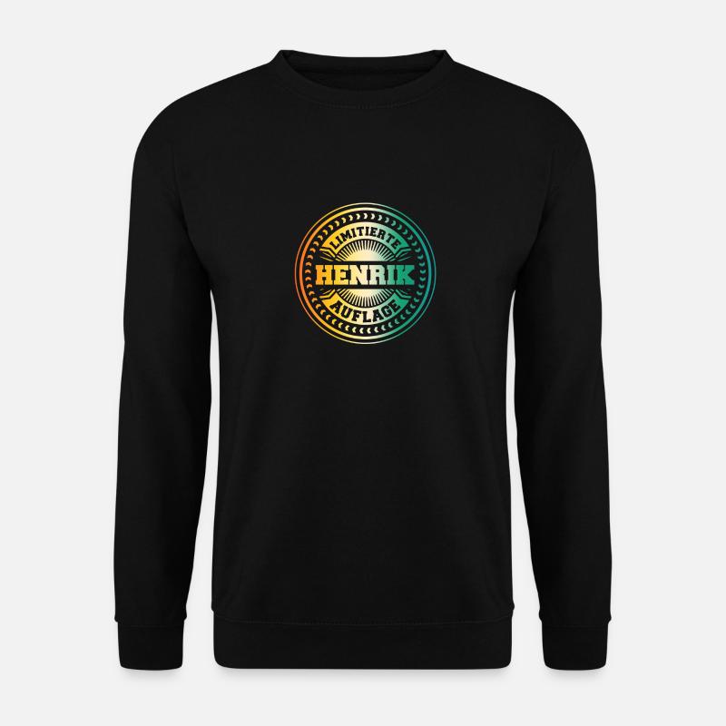 Henrik - Unisex Sweatshirt - black