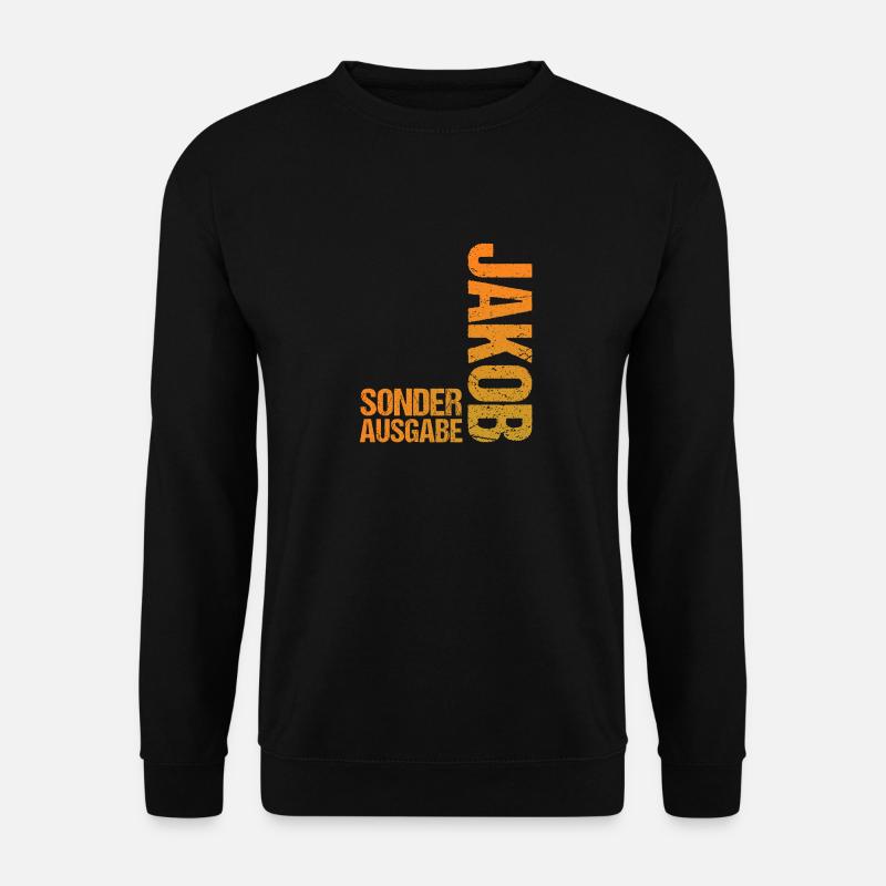 Jakob - Unisex Pullover - Schwarz
