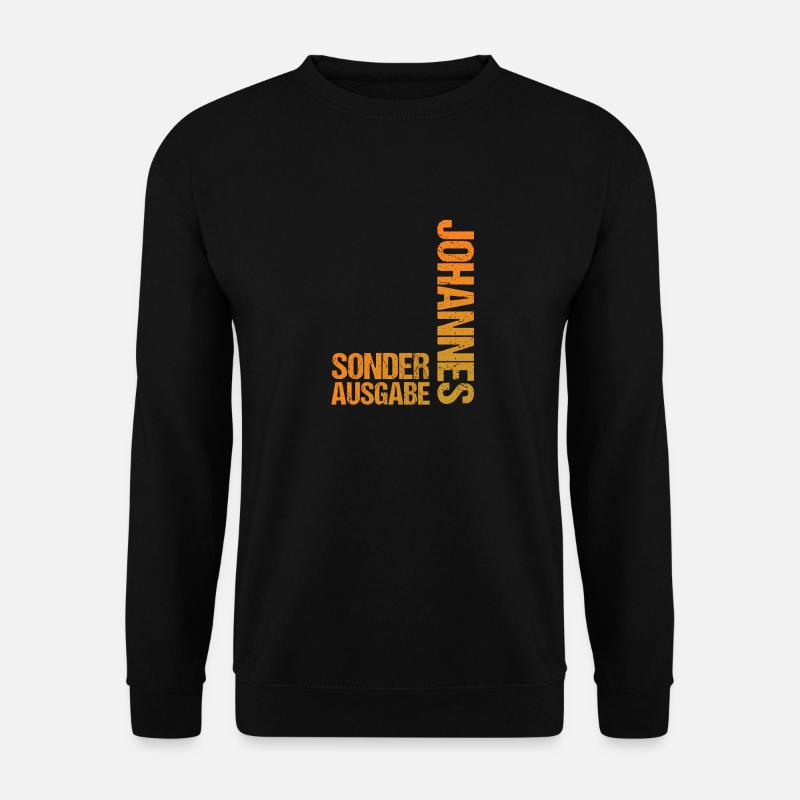 Johannes - Unisex Pullover - Schwarz