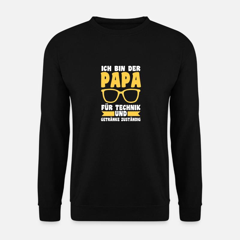 Father Team Dad - Unisex Sweatshirt - black