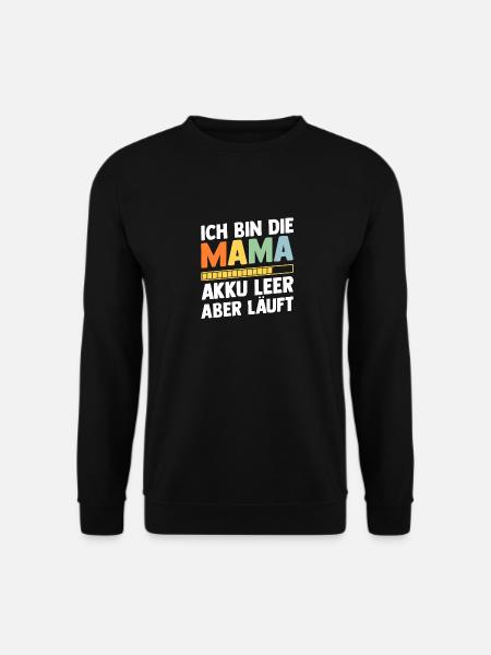 Mutter Team Mama - Unisex Pullover - Schwarz
