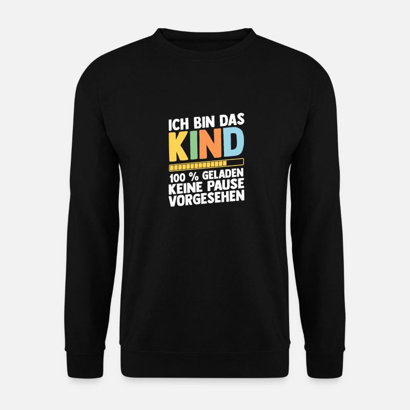 Tochter Sohn - Unisex Pullover - Schwarz
