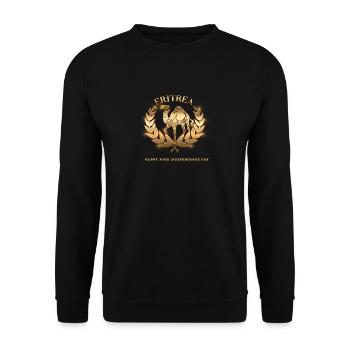 ERYTHREE 3D PNG - Sweat-shirt Unisexe - noir - Devant - Alina (178cm) & Michal (187cm)