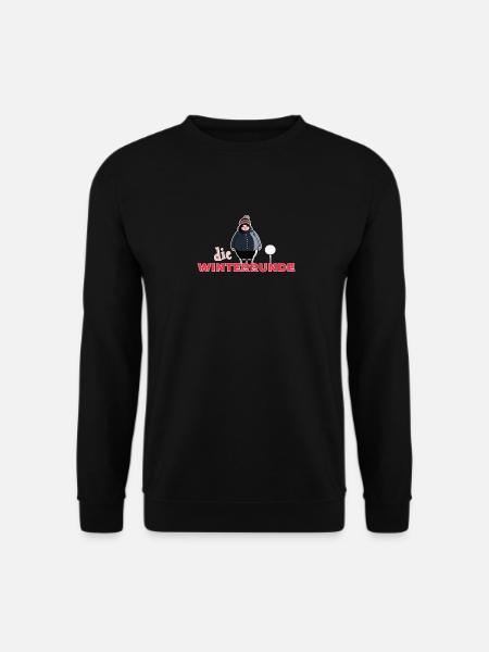 Die Winterrunde Golf - Unisex Pullover - Schwarz