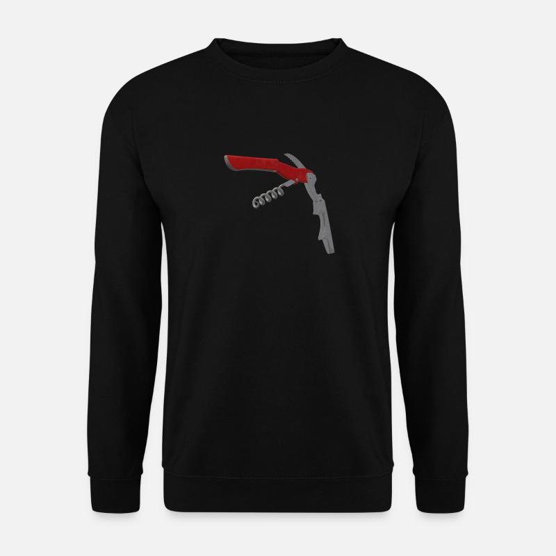 3D Corkscrew - Unisex Sweatshirt - black