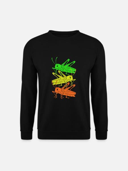 Grasshopper - Unisex Sweatshirt - black