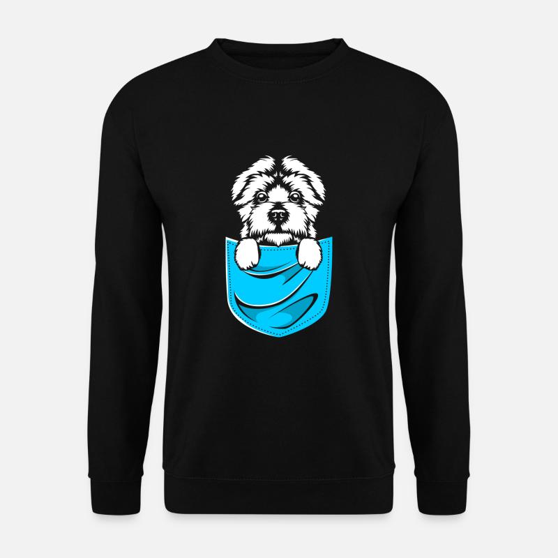 Maltese - Unisex Sweatshirt - black
