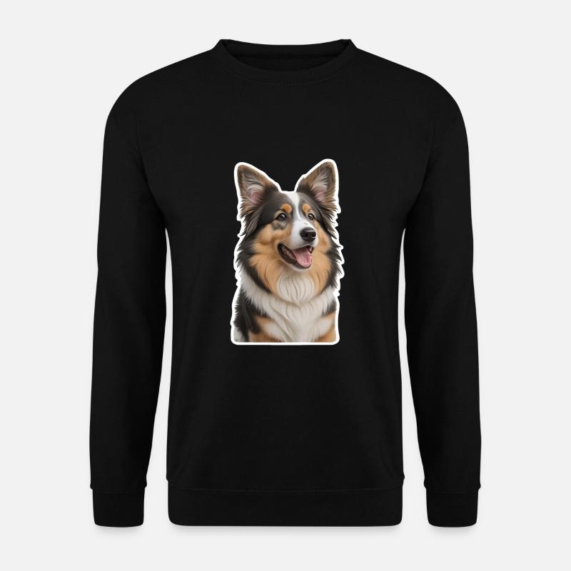Collie - Unisex Pullover - Schwarz