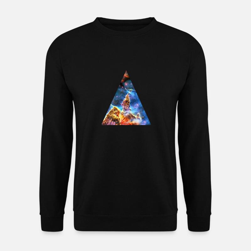 Weltraum Nebel Kosmos Galaxie Universum Weltall - Unisex Pullover - Schwarz
