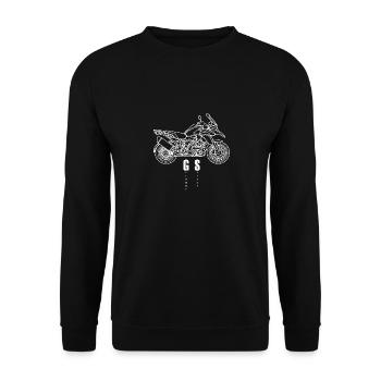 R1200GS Enduro GS - Unisex Pullover - Schwarz - Vorne - Alina (178cm) & Michal (187cm)