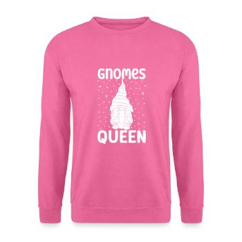 Gnome Costume Hommes Gnomes Reine Gnome - Sweat-shirt Unisexe - rose - Devant