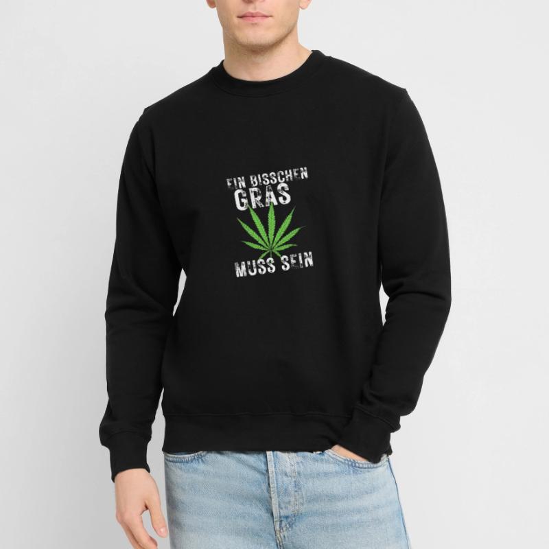 Ein bisschen Gras muss sein Unisex Pullover