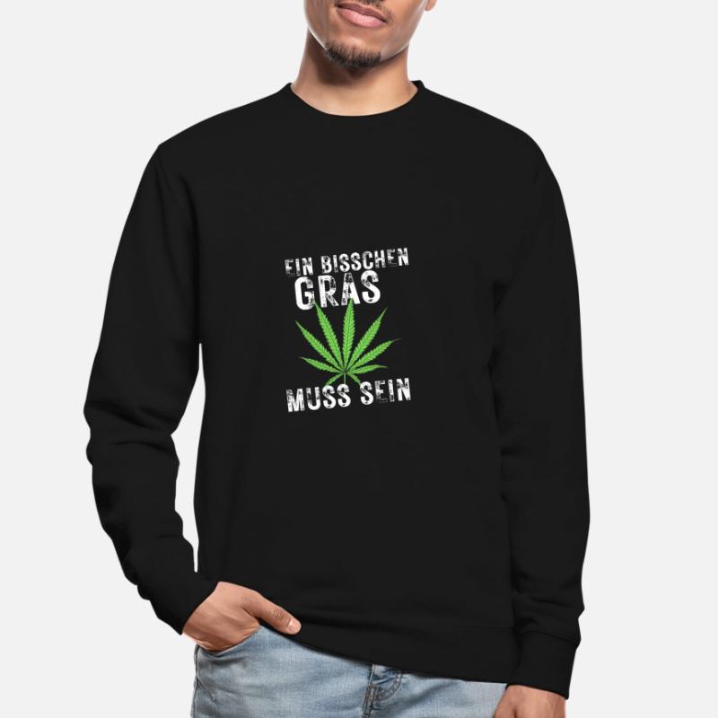 Ein bisschen Gras muss sein Unisex Pullover