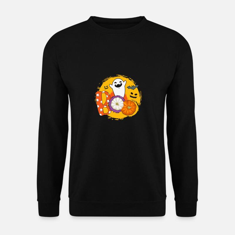 Lustiges Gespenst Halloween Geschenk - Unisex Pullover - Schwarz