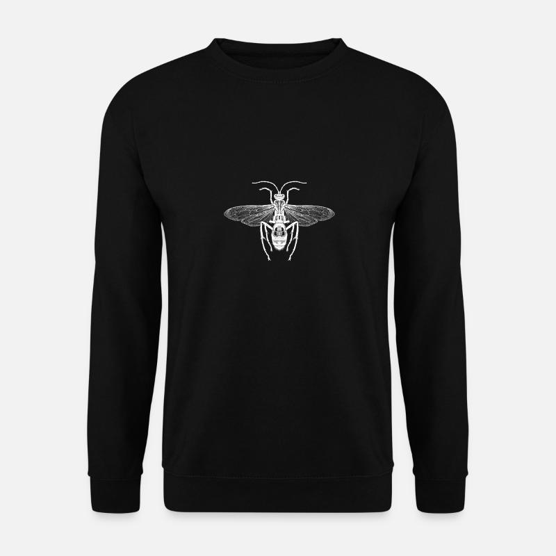 Spider wasp - tarantula killer - Unisex Sweatshirt - black