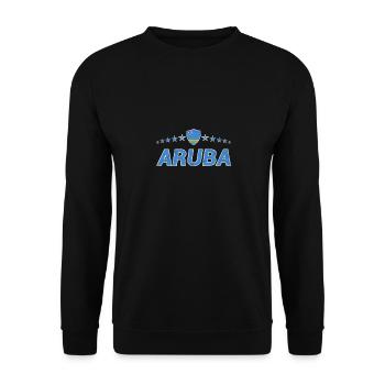 Aruba - Unisex Pullover - Schwarz - Vorne - Alina (178cm) & Michal (187cm)