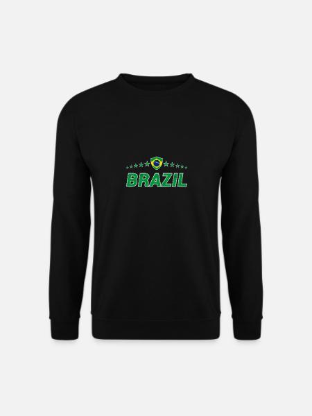 Brasilien - Unisex Pullover - Schwarz