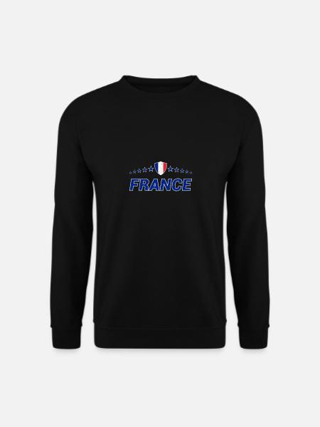 France - Unisex Sweatshirt - black