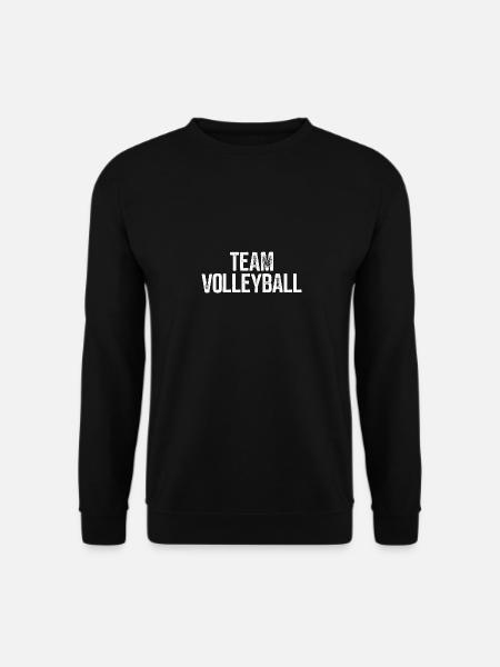 Team Volleyball - Unisex Sweatshirt - black