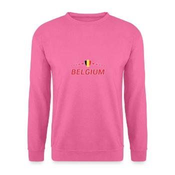 Belgien - Unisex Pullover - Pink - Vorne