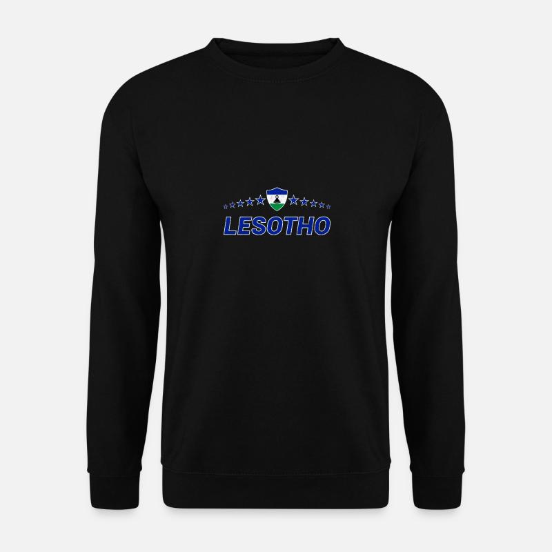 Lesotho - Unisex Pullover - Schwarz