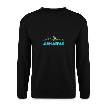 Bahamas - Sweat-shirt Unisexe - noir - Devant - Alina (178cm) & Michal (187cm)