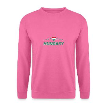 Hungary - Unisex Sweatshirt - pink - Front
