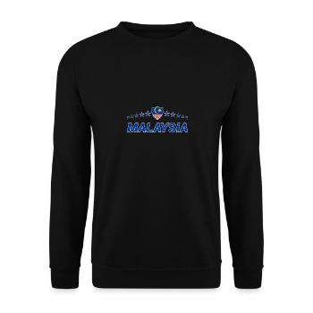 Malaisie - Sweat-shirt Unisexe - noir - Devant - Alina (178cm) & Michal (187cm)