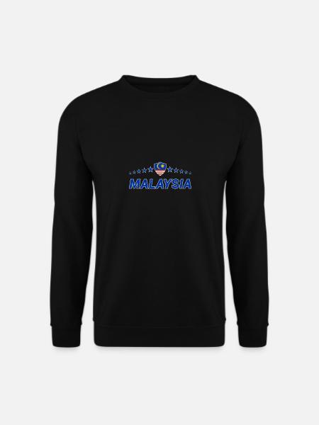 Malaysia - Unisex Pullover - Schwarz