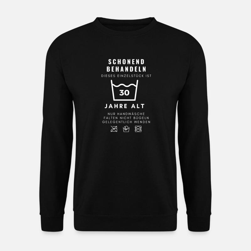 Geschenk zum 30. Geburtstag Lustiger Spruch 1996 - Unisex Pullover - Schwarz