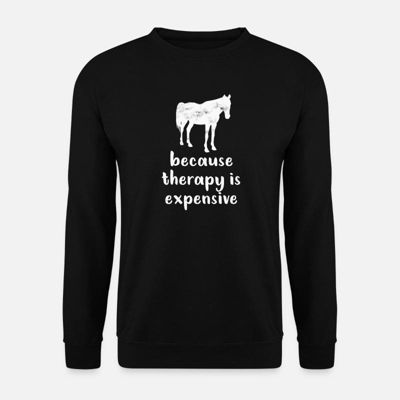 Horse Horses - Unisex Sweatshirt - black