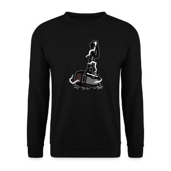 Le marteau de Thor Viking Le fils d’Odin Thor Vikings - Sweat-shirt Unisexe - noir - Devant - Alina (178cm) & Michal (187cm)