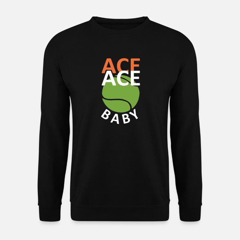 Tennis - Unisex Pullover - Schwarz