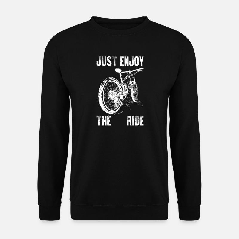 Profitez simplement de la balade à vélo Graphique - Sweat-shirt Unisexe - noir