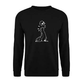 Revenge Invert - Unisex Sweatshirt - black - Front - Alina (178cm) & Michal (187cm)