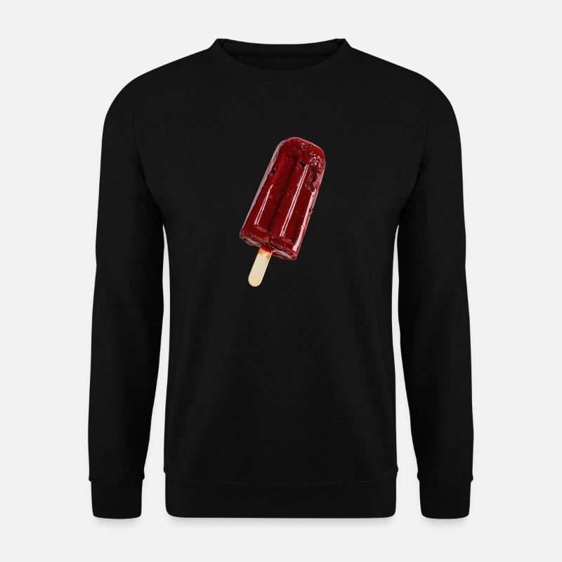 Eis am Stil Rot - Unisex Pullover - Schwarz